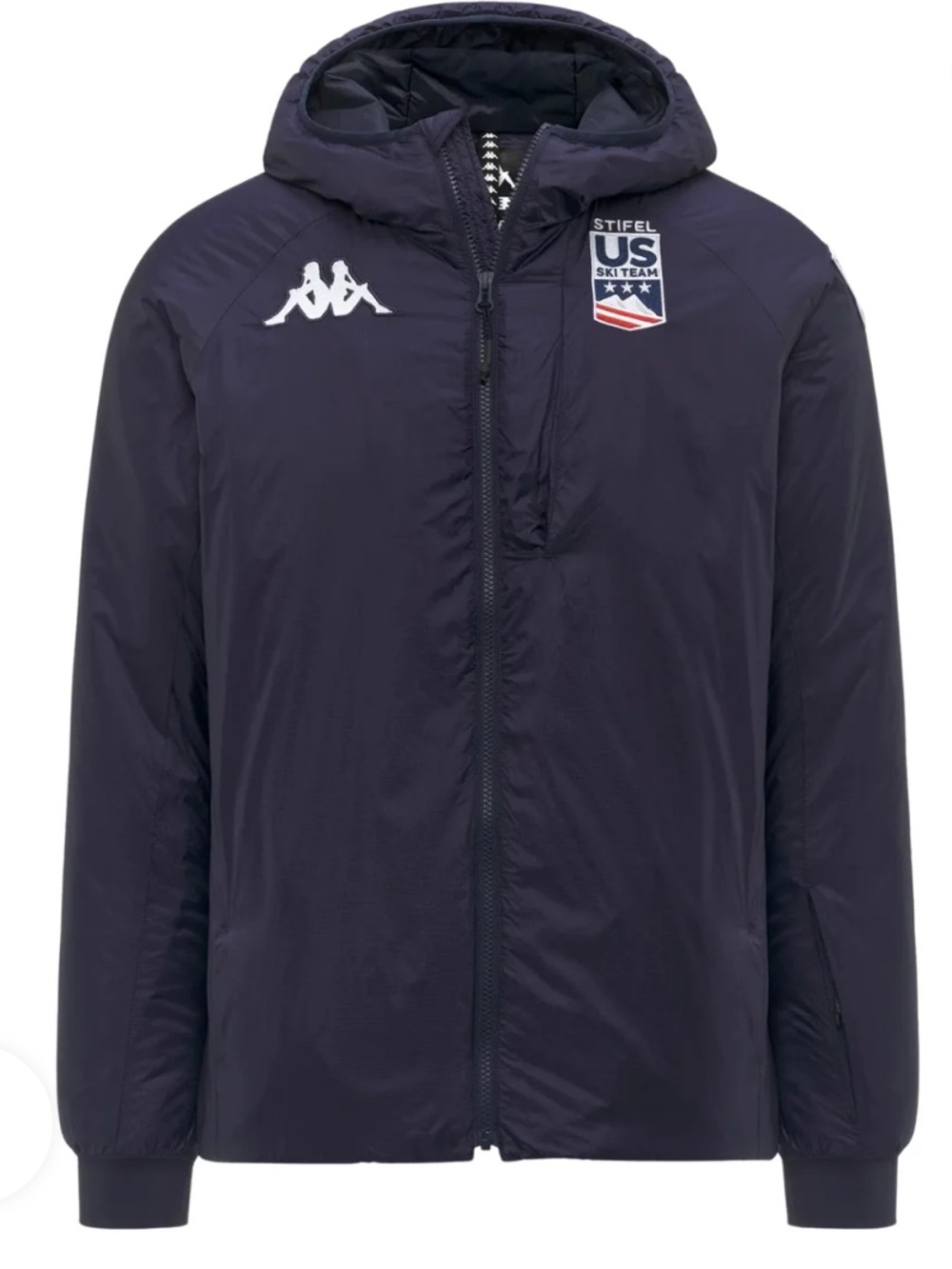 Kappa Men’s 6CENTO 676 Ski Team Insulation Jacket in Blue Baritone Small NWT
